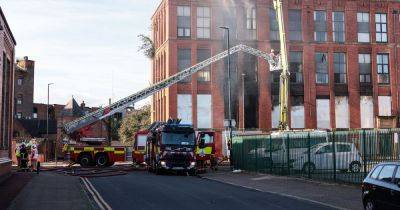Huge fire that tore through mill being treated as arson - www.manchestereveningnews.co.uk - Manchester