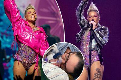 Pink fan who went into labor at concert gives singer bizarre tribute - nypost.com - city Albany