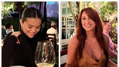 Selena Gomez and Francia Raísa Enjoy Dinner in Matching Leopard Print Heels - www.etonline.com - California - Italy