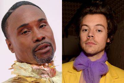 Billy Porter Slams Harry Styles Again For Being First Solo Man On Vogue: ‘He’s White And He’s Straight’ - etcanada.com - Britain