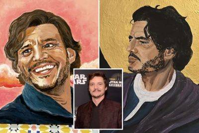 Artist creates exhibition dedicated to Pedro Pascal — and hopes to meet him - nypost.com - county Kent - Chile