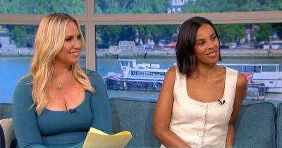 Josie Gibson says 'I've gone all giddy' as Rochelle Humes swoons over This Morning guest and fans say 'calm down' - www.manchestereveningnews.co.uk - Britain - Italy