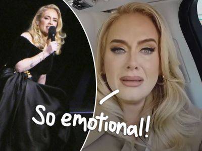 Adele SOBS As She Helps Announce A Gender Reveal -- And Drops A Huge Hint She's Ready For Another Baby! - perezhilton.com - New York - Las Vegas