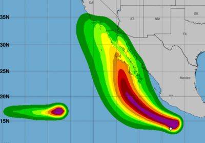 Hurricane Hilary Forecast To Hit L.A. Sunday With Tropical Storm-Force Wind, Rain & Big Waves - deadline.com - Los Angeles - Los Angeles - California - Mexico - Malibu - city San Pedro