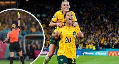 Matildas vs Lionesses referee cops backlash from fans - www.newidea.com.au - USA