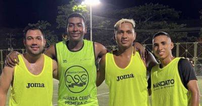 Alfredo Morelos transfer after Rangers sees no end game as he rocks up for game of fives with Colombian DOCTORS - www.dailyrecord.co.uk - county Kent - Colombia - Turkey