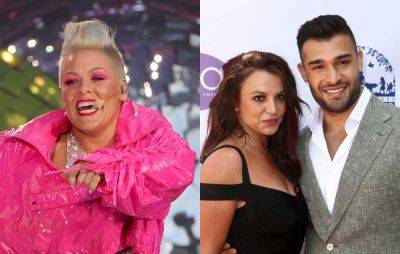 Pink changes lyric to support Britney Spears amid Sam Asghari divorce - www.nme.com - Los Angeles