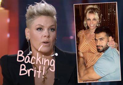Pink Honors Britney Spears Amid Shocking Sam Asghari Divorce -- In The Most Heartwarming Way! - perezhilton.com - state Louisiana - Detroit - Michigan