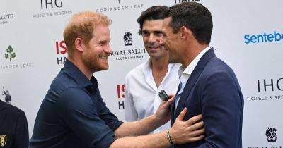 Prince Harry snapped with thick dark locks days after hair looked thin at polo match - www.dailyrecord.co.uk - Britain - USA - California - Manchester - Argentina - Singapore - city Singapore