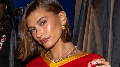Hailey Bieber Pairs Teeny Tiny Athletic Shorts With the Most Unexpected Heels - www.glamour.com - Los Angeles