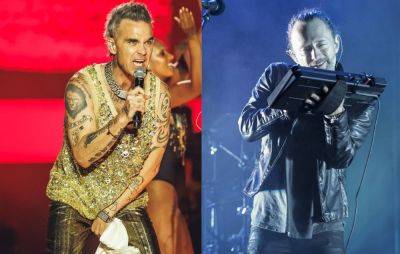 Robbie Williams wants to recruit Radiohead for cover of ‘It’s Raining Men’ - www.nme.com - city Sandringham