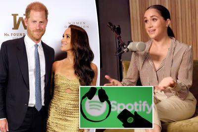 Spotify to blame for Meghan Markle and Prince Harry’s podcast debacle: insider - nypost.com