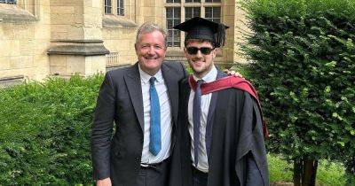 Piers Morgan is a proud dad as he shares rare pic of youngest son as he graduates uni - www.ok.co.uk - Britain - city Bristol