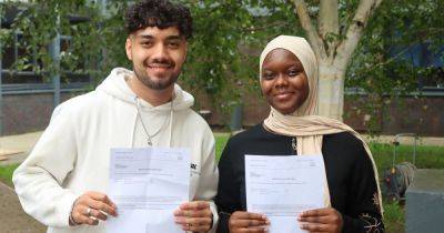Salford City College Group students celebrate excellent results and look to the future - www.manchestereveningnews.co.uk - Britain - Japan - city Durham