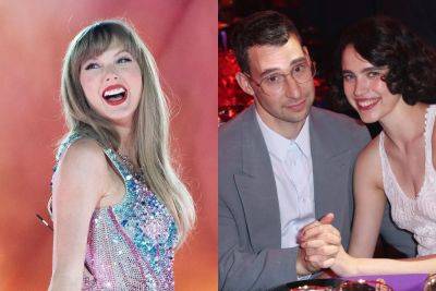 Taylor Swift ‘Roasted’ Friends Jack Antonoff And Margaret Qualley At Their Wedding - etcanada.com - county Stone - New Jersey - state Delaware