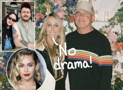 Noah & Braison Cyrus Are Supposedly 'Supportive' Of Mom Tish Despite Ditching Her Wedding?? Uh... - perezhilton.com - Montana