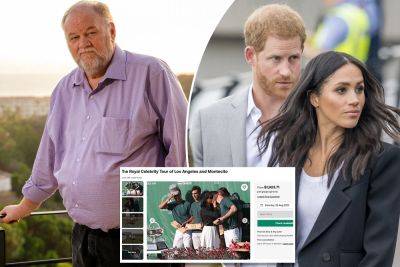 Meghan Markle’s father denies involvement in Harry and Meghan’s ‘tacky’ Montecito tour - nypost.com - Los Angeles - Santa Barbara