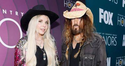 Billy Ray Cyrus & Fiancée Firerose Make Red Carpet Debut at ACM Honors 2023 - www.justjared.com - Montana - Tennessee