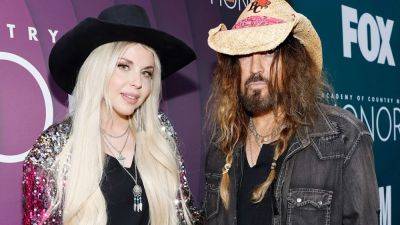 Billy Ray Cyrus and Fiancée Firerose Make Red Carpet Debut Days After Tish Cyrus' Wedding - www.etonline.com - California - Tennessee