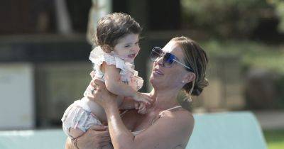 Danielle Lloyd stuns in bikini with baby daughter Autumn during family Dubai trip - www.ok.co.uk - Dubai