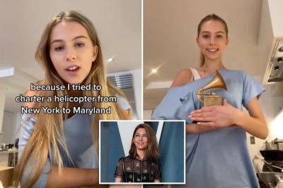 Sofia Coppola reacts to daughter’s TikTok about chartering helicopter - nypost.com - state Maryland