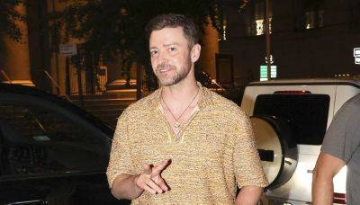 Justin Timberlake Spotted at Recording Studio Again Amid News of New Single Coming Next Week! - www.justjared.com - New York