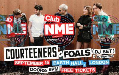 Foals and DJ Rowena join Club NME re-launch with DJ sets - www.nme.com - Britain - county Hall - Manchester