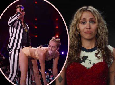 Miley Cyrus Marks 10th Anniversary Of Twerking On Robin Thicke At VMAs -- With Song About Her 'Wild' Years! - perezhilton.com - county Terry