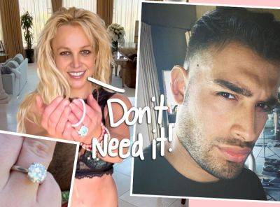 Britney Spears Replaces Sam Asghari's Wedding Ring With WHAT? - perezhilton.com