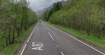 Biker fighting for life after horror campervan crash as Scots road closed for nine hours - www.dailyrecord.co.uk - Scotland - county Highlands - Beyond