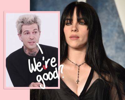 Billie Eilish Goes To Ex Jesse Rutherford's Listening Party -- Despite His Lyrics GROSSING OUT Her Fans! - perezhilton.com