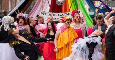 Manchester Pride 2023: Thunderstorms fail to dampen spirits as Saturday celebrations shine bright - www.manchestereveningnews.co.uk - Britain - Brazil - Manchester