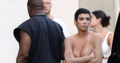 Kanye West's wife bares all in nude catsuit as she takes inspiration from Kim Kardashian - www.ok.co.uk - Italy - Chicago