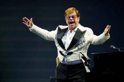 Elton John hospitalized after falling in French villa - nypost.com - France