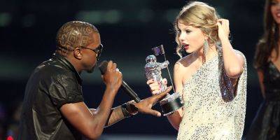 Taylor Swift Drops Shady Joke About Kanye West VMAs Moment During Eras Tour - www.justjared.com - city Mexico City