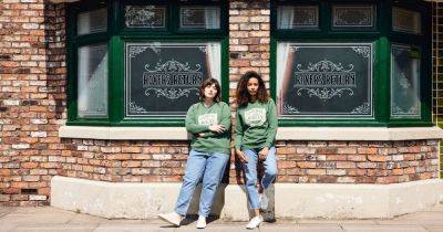 Coronation Street themed clothing collection comes complete with a red brick cardigan - www.ok.co.uk - Manchester