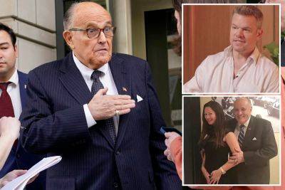Rudy Giuliani calls Matt Damon a slur in audio transcript: ‘Coochie-coo’ - nypost.com