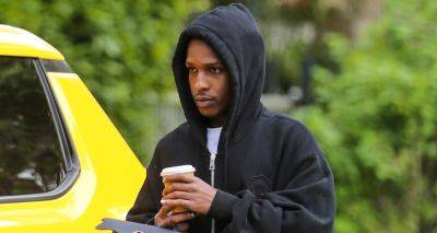 A$AP Rocky Steps Out for Coffee After Welcoming Baby No. 2 with Rihanna - www.justjared.com - Los Angeles
