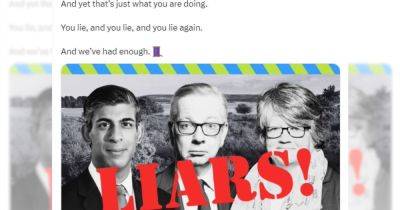 "LIARS!": Rishi Sunak, Michael Gove, and Therese Coffey slammed on eco policy in damning Twitter thread - www.manchestereveningnews.co.uk