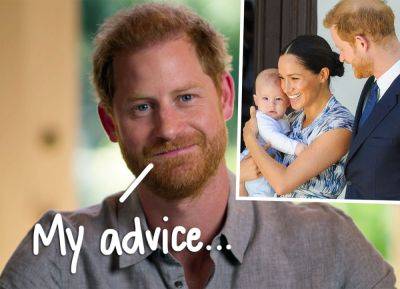 Prince Harry Shares What Prince Archie Wants To Be When He Grows Up! - perezhilton.com - Hague