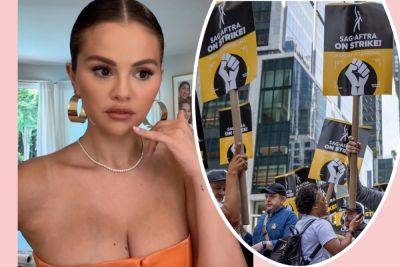 Oops! Selena Gomez Accused Of Scabbing After Breaking SAG-AFTRA Strike Rules! - perezhilton.com