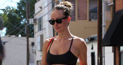 Olivia Wilde Shows Off Her Fit Physique While Leaving the Gym in L.A. - www.justjared.com - Los Angeles