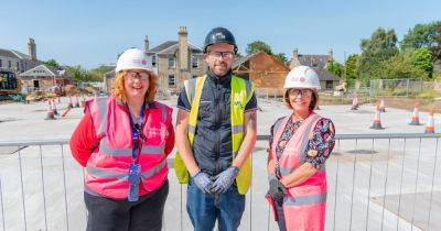New Ayrshire Hospice base 'well on its way' as foundations are laid - www.dailyrecord.co.uk - city Irvine