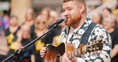 BGT star Cammy Barnes leaves Scots shoppers stunned with surprise performance of new single in Glasgow - www.dailyrecord.co.uk - Britain - Scotland - London