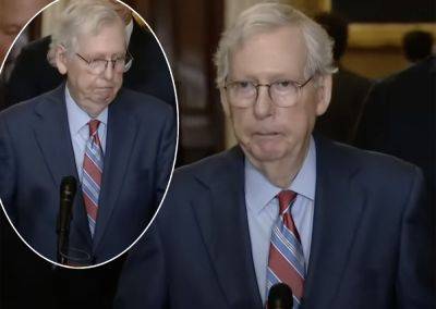 Doctors Clear Mitch McConnell To Return To Senate -- Claim Second Public Freeze Caused By WHAT?! - perezhilton.com - Washington - Kentucky