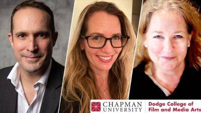 Chapman University Dodge College Of Film Names Seven To Faculty Positions - deadline.com - county Harrison - county Ford