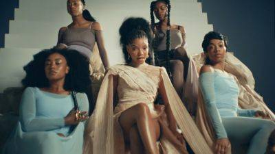 Halle Bailey Releases Heavenly Music Video for Empowering Debut Solo Single 'Angel' - www.etonline.com
