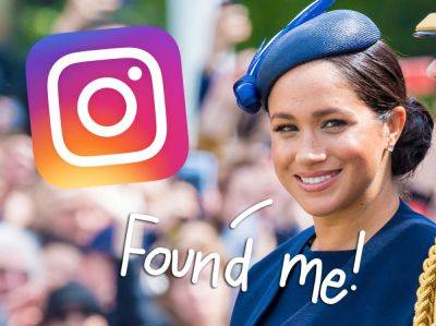 Meghan Markle's Secret Instagram Account Revealed?? - perezhilton.com