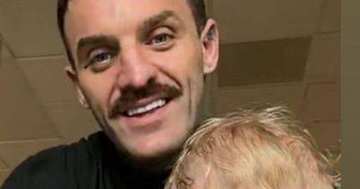 Aaron Chalmers shares sweet pic with smiling son after revealing rare genetic syndrome - www.ok.co.uk