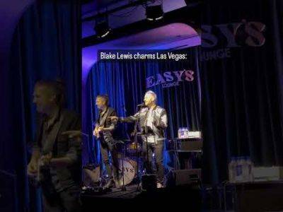 Blake Lewis Charms Las Vegas! - perezhilton.com - USA - Las Vegas